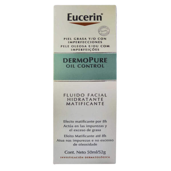 Fluido facial hidratante matificante Eucerin