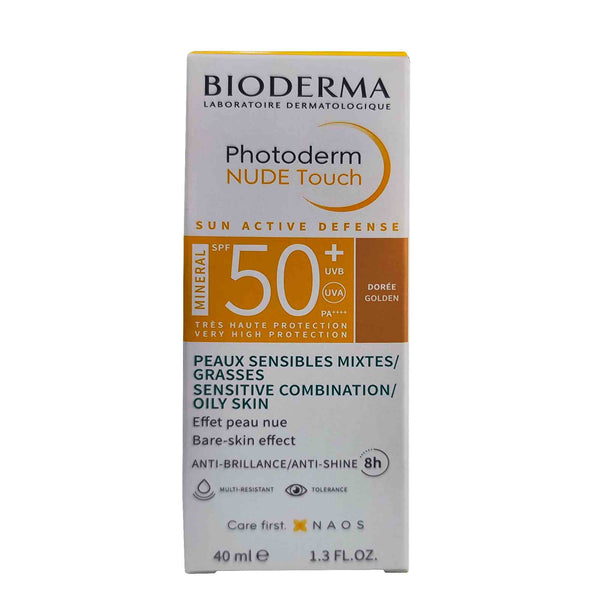 Protector Solar Bioderma Nude Touch Mineral Spf 50