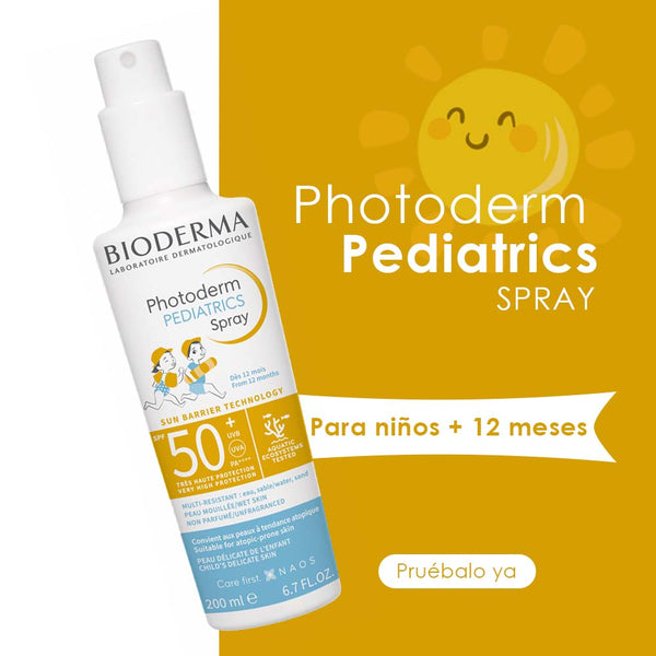 Protector Solar Bioderma Photoderm Pediatrics Spray Spf 50