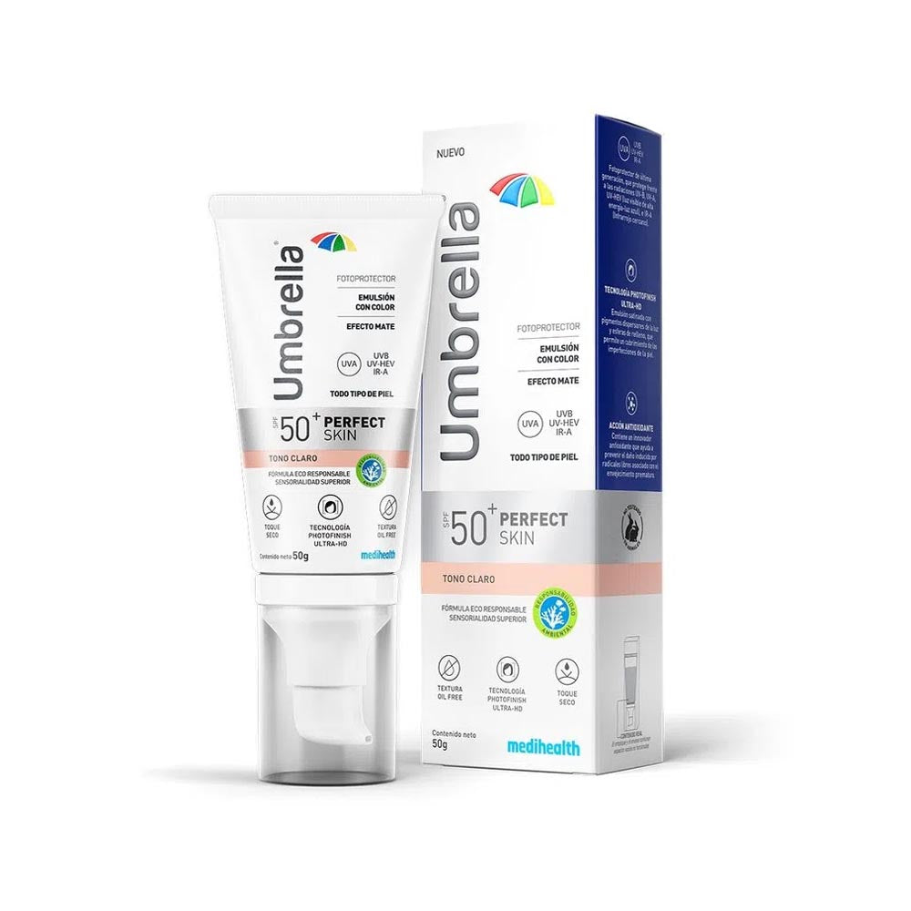 Protector solar Umbrella perfect skin SPF 50