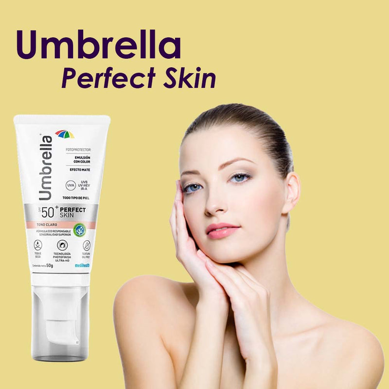 Protector solar Umbrella perfect skin SPF 50