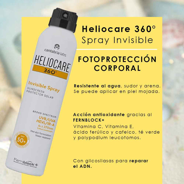 Protector Solar Heliocare Spray Invisible