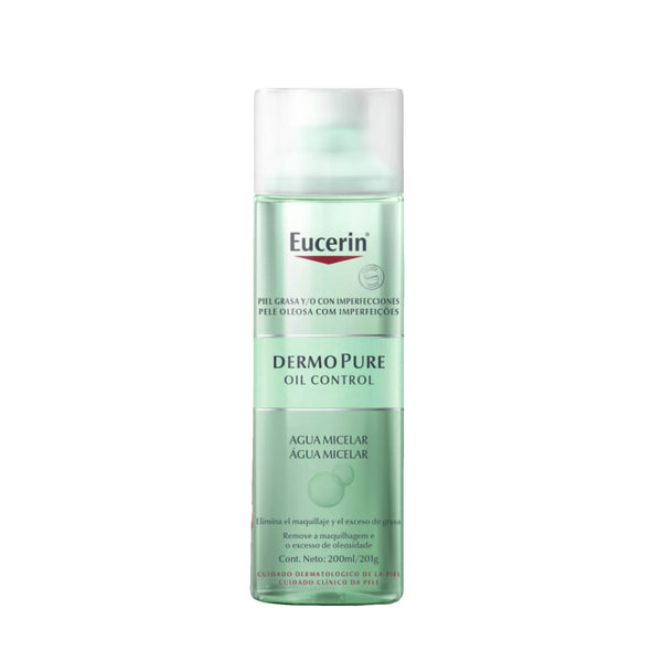 Agua micelar Dermo pure Oil control Eucerin
