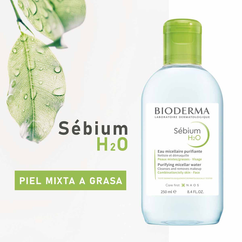 agua micelar sebium h2o