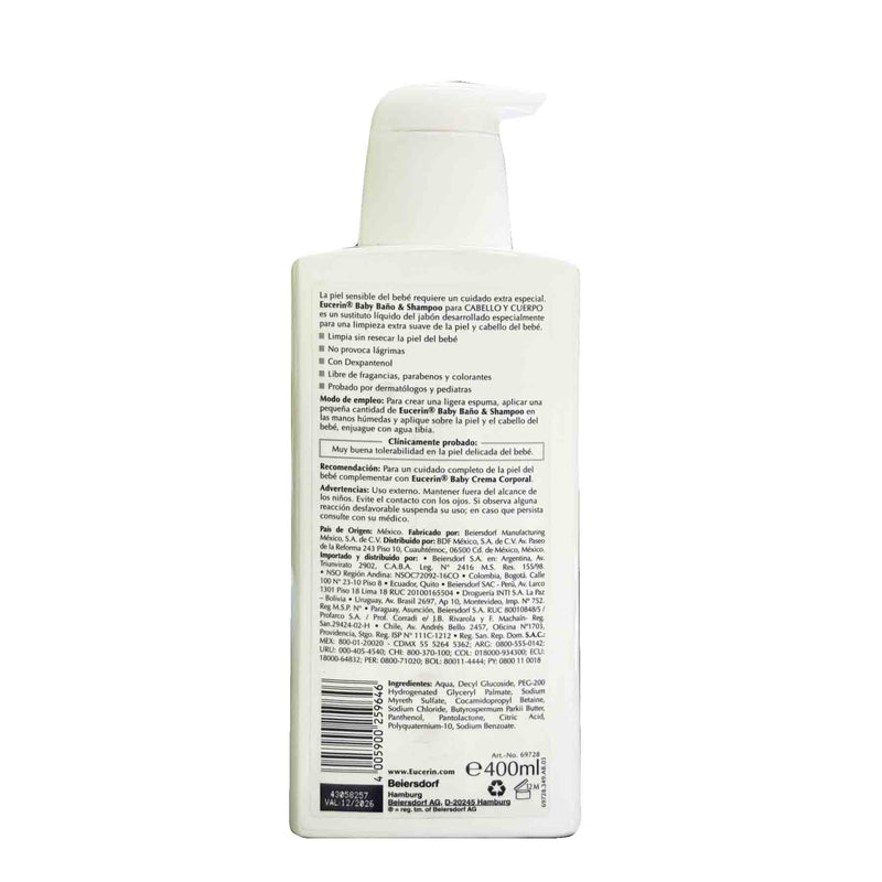 Baño & Shampoo Baby Eucerin