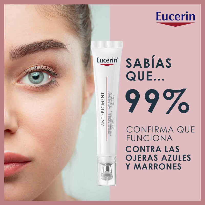 crema contorno de ojos eucerin anti-pigment