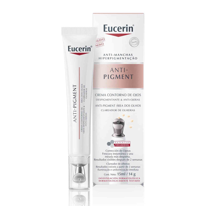 crema contorno de ojos eucerin anti-pigment