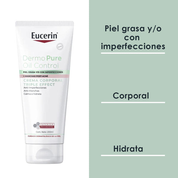 Crema Corporal DermoPure Oil Control Eucerin
