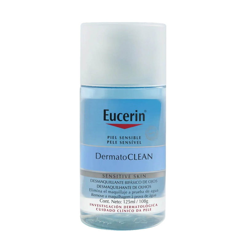 Desmaquillante Bifásico de Ojos DermatoClean Eucerin