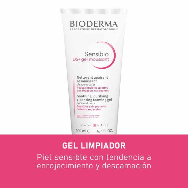 Gel Limpiador Sensibio DS + Gel moussant