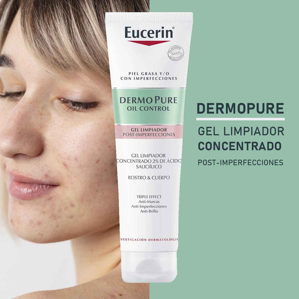 Gel limpiador Post-imperfecciones Dermopure Eucerin