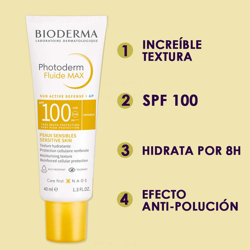 Protector Solar Bioderma Photoderm Fluide SPF 100