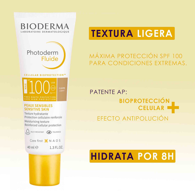 Protector Solar Bioderma Photoderm Fluide SPF 100