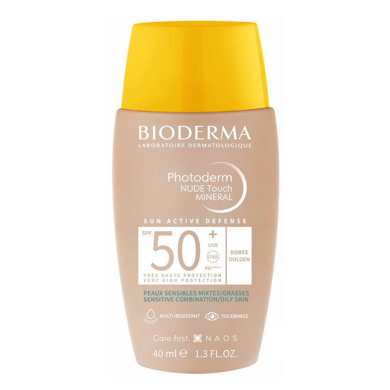 Protector Solar Bioderma Nude Touch Mineral Spf 50