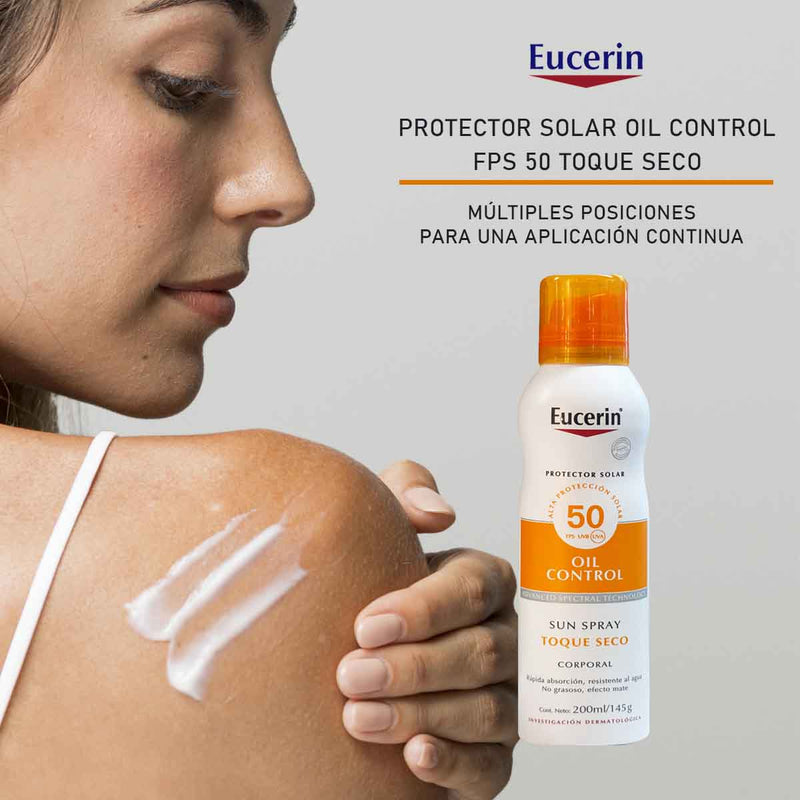 Protector Solar Eucerin Sun Spray Corporal