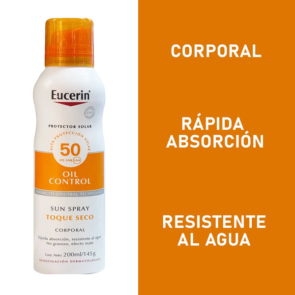 Protector Solar Eucerin Sun Spray Corporal