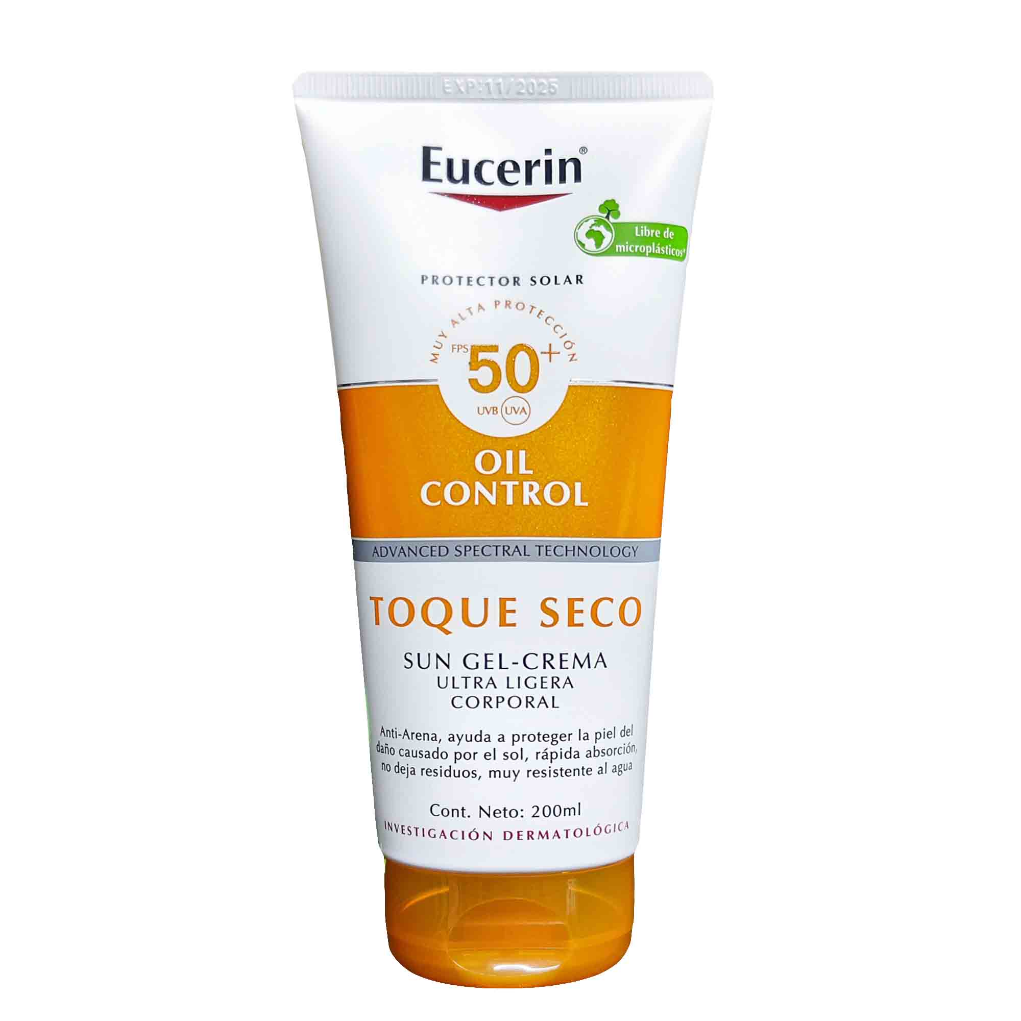 Protector Solar Eucerin Oil Control Corporal Spf 50
