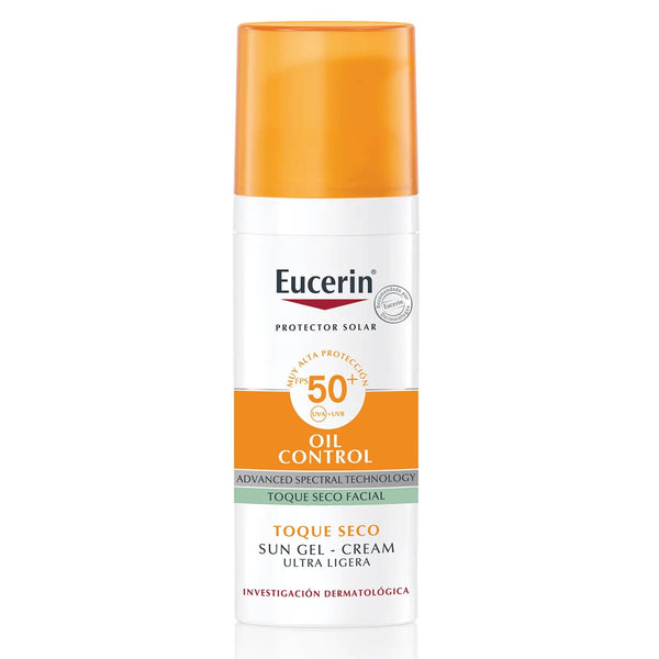 Protector solar Eucerin oil control anti brillo SPF 50