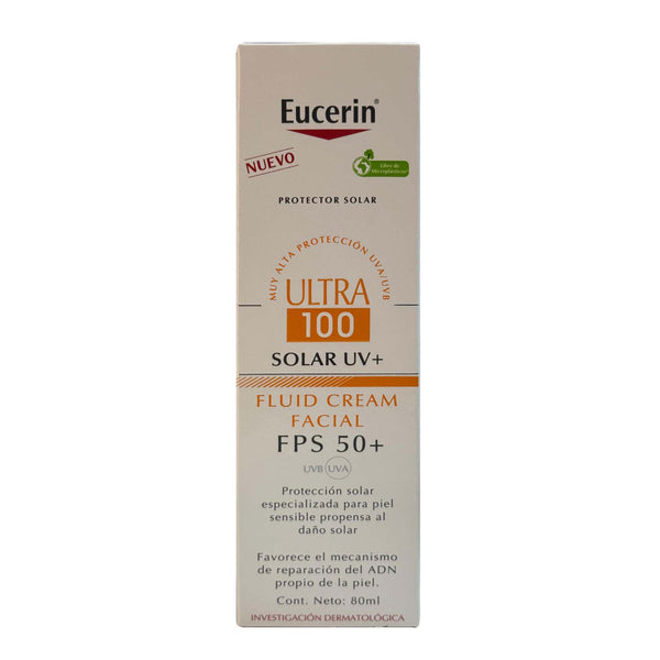 Protector Solar Eucerin Ultra 100 Fluid FPS 50