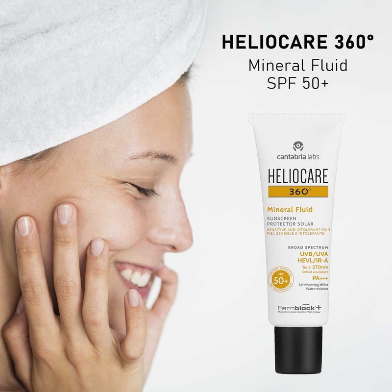 Protector solar Heliocare 360 Mineral Fluid SPF 50
