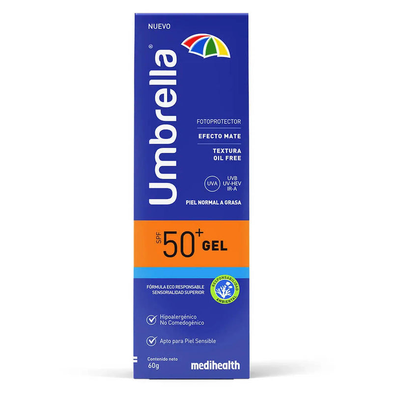 Protector solar Umbrella gel SPF 50 x2 unidades