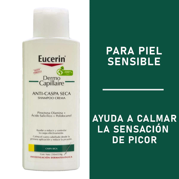 Shampoo Eucerin DermoCapillaire anticaspa seca