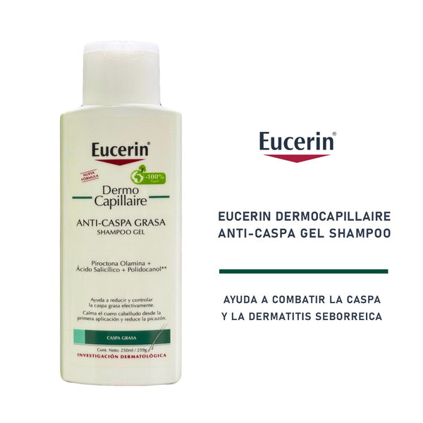 Shampoo Eucerin DermoCapillaire anticaspa grasa